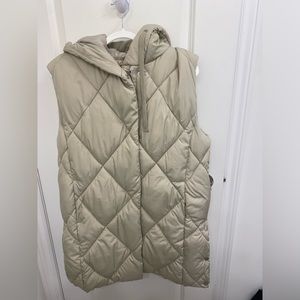 Primark Tan Puffer Vest